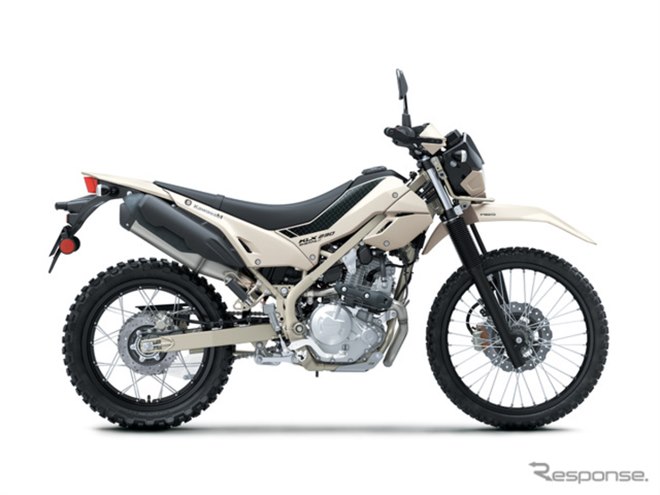人気の“シェルパ”に新たな選択肢、足つき性を向上したカワサキ『KLX230