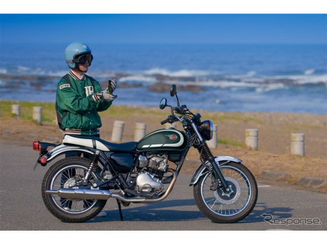 230ccのレトロスポーツ、カワサキ『W230』2026年モデル発売へ