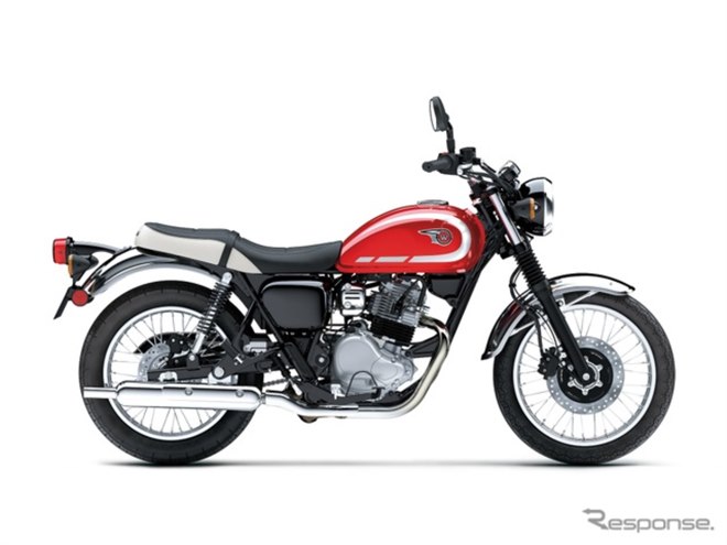 230ccのレトロスポーツ、カワサキ『W230』2026年モデル発売へ 価格は66
