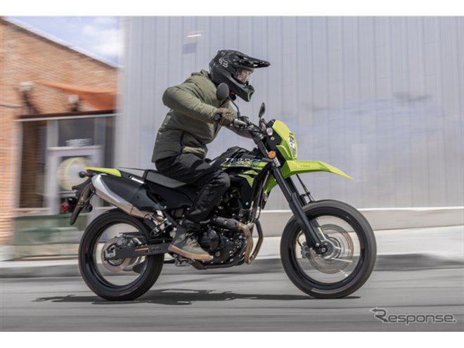 カワサキ『KLX230SM』、新カラーとスマホアプリ対応で9月15日発売…63万