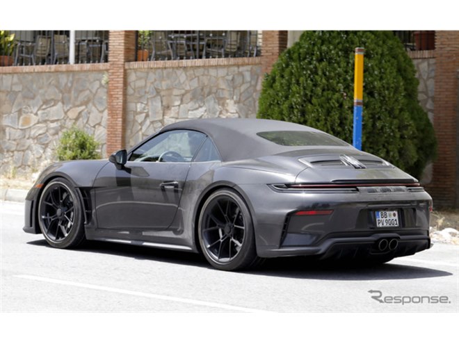 近々出品予定 ポルシェ『911スピードスター』が劇的な復活？ 992.2世代に最後の