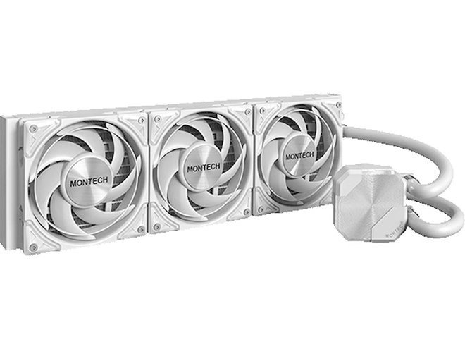 簡易水冷 MONTECH HyperFlow Silent 360 ホワイト MONTECH、静音性を重視した水冷クーラー「HyperFlow SILENT