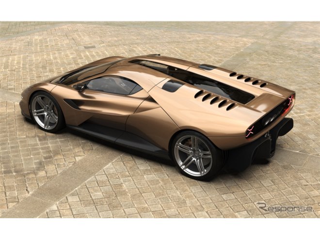 メタルスポーツカー 本当に世に出るとは」わずか1トンの車体に800馬力V12を搭載、「超