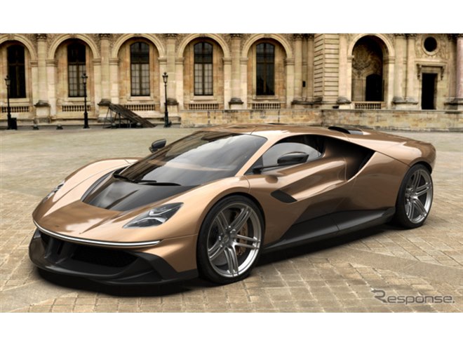 メタルスポーツカー 本当に世に出るとは」わずか1トンの車体に800馬力V12を搭載、「超
