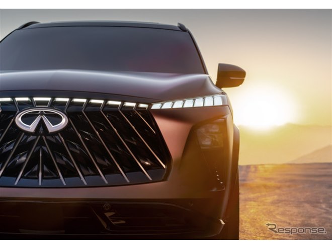 インフィニティが「中型SUVクーペ」のコンセプト公開、モチーフに