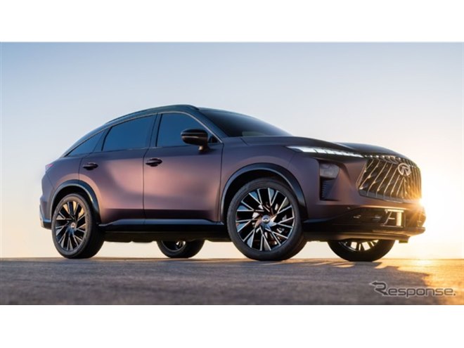 インフィニティが「中型SUVクーペ」のコンセプト公開、モチーフに