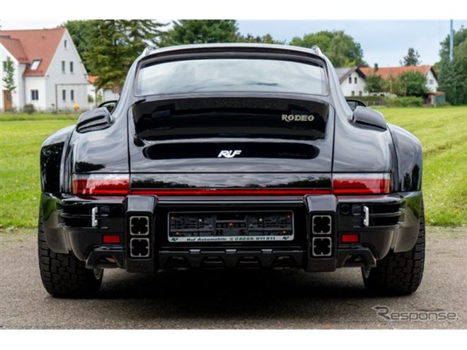 ポルシェ　ルーフ ロデオ・プレゼンテーション　(チェイスカー)左ハンドル ポルシェ『911』がオフロード車に！ 独ルーフが『ロデオ』量産モデルを