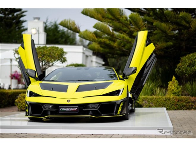 ランボルギーニ史上最強の1080馬力、電動スーパーカー『フェノメノ