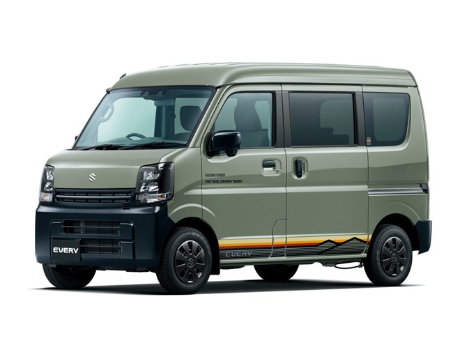 趣味やレジャーをもっと楽しく 「スズキ・エブリイ」の特別仕様車「J