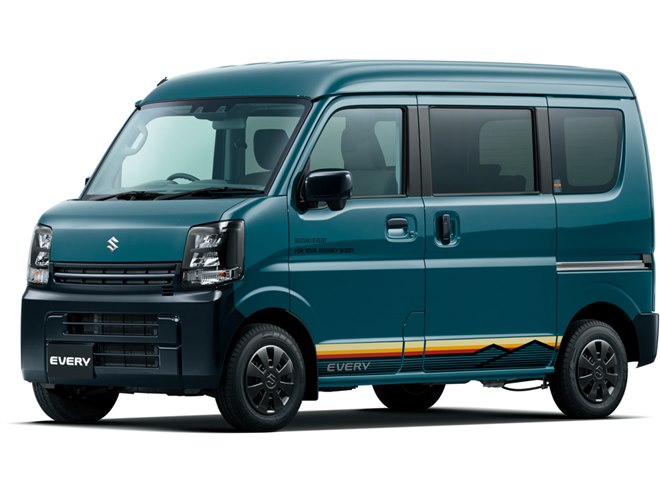 趣味やレジャーをもっと楽しく 「スズキ・エブリイ」の特別仕様車「J