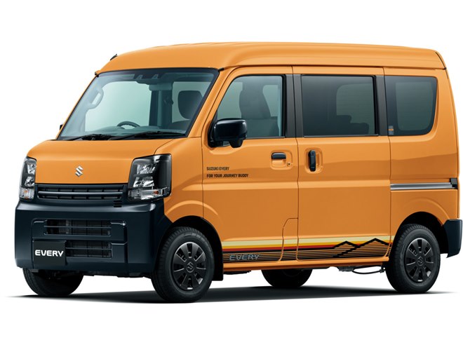 趣味やレジャーをもっと楽しく 「スズキ・エブリイ」の特別仕様車「J