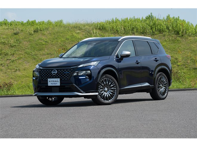 日産が「エクストレイル」をマイナーチェンジ “タフギア”を強調した新