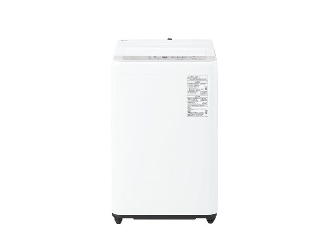 【極美品】パナソニック 全自動電気洗濯機 NA-F7B2 2024年製 パナソニック、節水性がアップしたシンプルな全自動洗濯機4機種