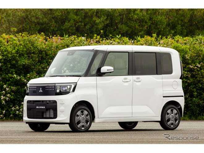 三菱 ekスペース108500km車検9年5月46万 三菱『eKスペース』新型、予約開始…今秋発売予定で約175万円から