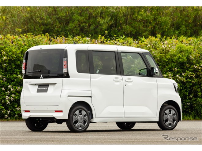 三菱 ekスペース108500km車検9年5月46万 三菱『eKスペース』新型、予約開始…今秋発売予定で約175万円から
