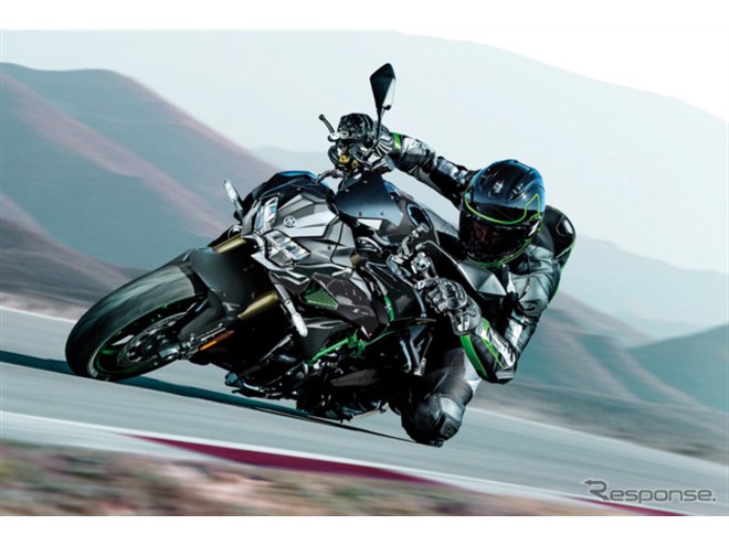 カワサキのスーパーチャージャーバイク『Z H2 SE』が新カラーに