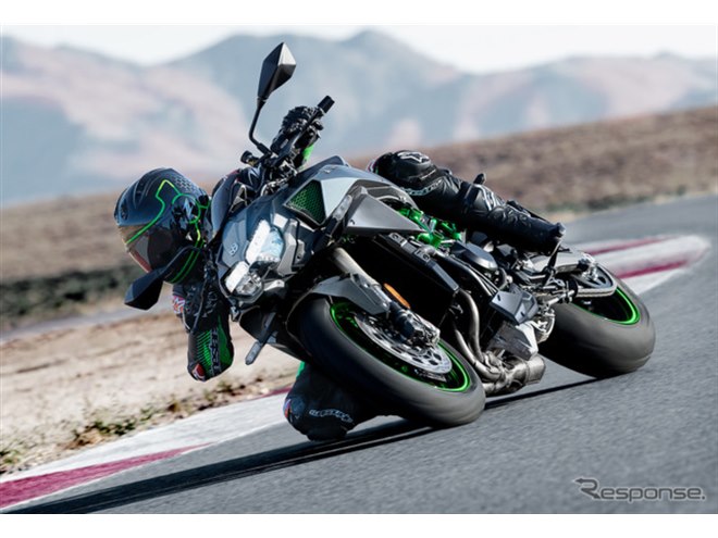 カワサキのスーパーチャージャーバイク『Z H2 SE』が新カラーに
