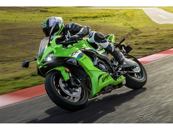 カワサキ『Ninja ZX-6R』2026年モデルでカラー変更