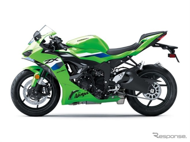 カワサキ『Ninja ZX-6R』2026年モデルでカラー変更