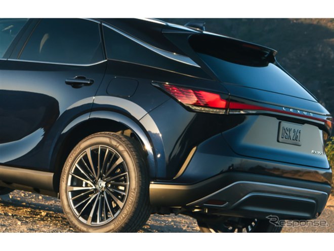 レクサス『RX』米2026年モデルに「アピアランスパッケージ」新設定