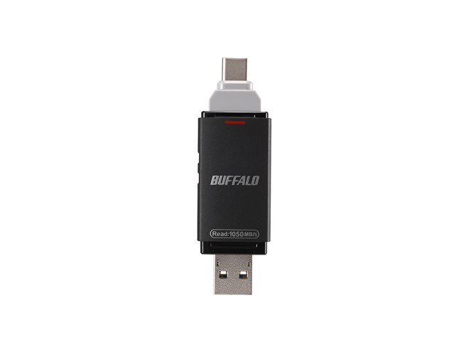 BUFFALO　スティックSSD　新品 バッファロー、スマホの写真・動画を簡単に保存できるスティック