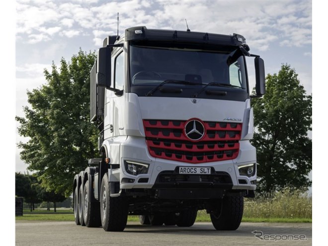 メルセデスベンツ、日本に大型特殊輸送車『アロクス』『アクトロス