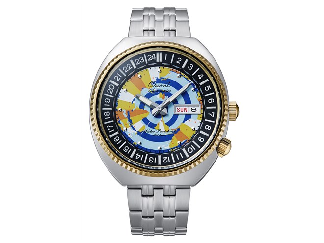 オリエント、75周年記念リバイバルコレクション「ワールドマップ」の第