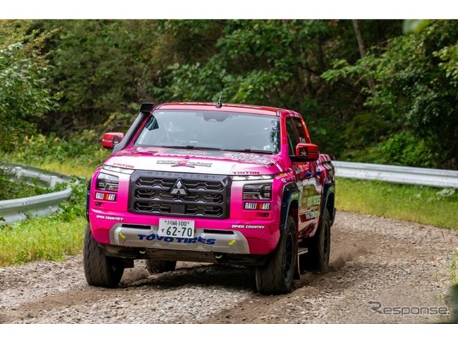 三菱自動車支援チーム、RALLY HOKKAIDOのXC-2クラスで完走