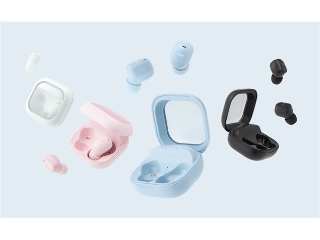 ラディウス、最小・最軽量クラスの完全ワイヤレスイヤホン「HP-T10BT