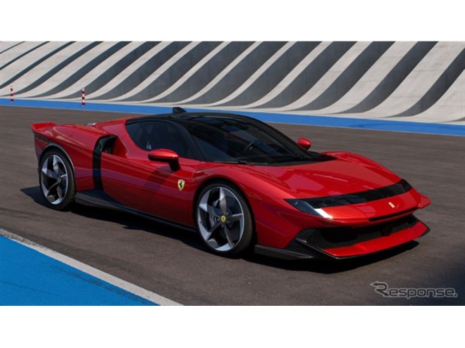 フェラーリ『テスタロッサ』復活、新世代電動スーパーカーは1050馬力