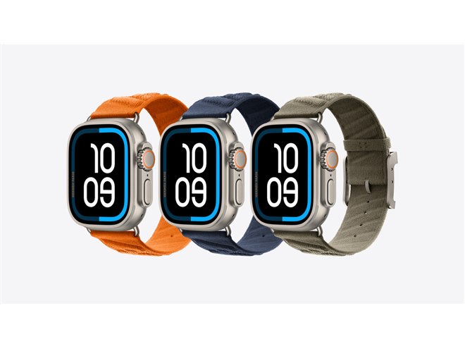 アップル、シリーズ最大のディスプレイを搭載した「Apple Watch Ultra