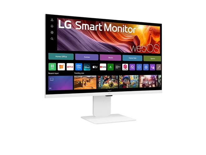 4k UHD IPS LG スマートモニター 32SR83U-W 4K IPSパネルでwebOS搭載の「32SR83U-W」を順次発売
