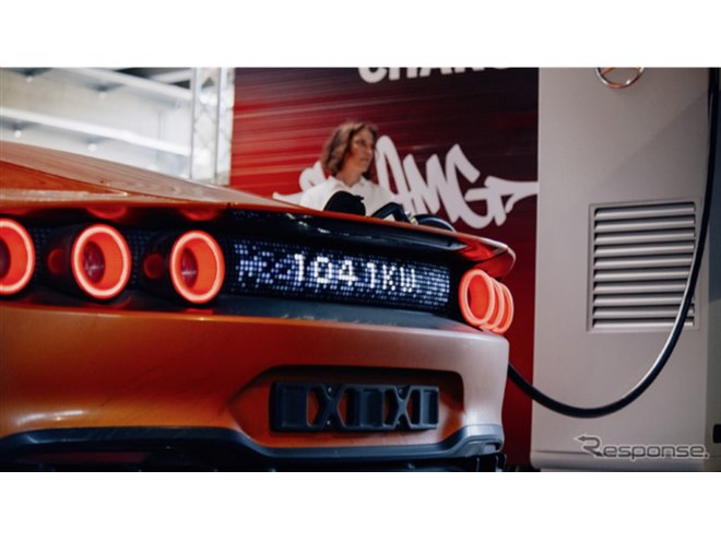 コンセプトAMG GT XX』がさらなる新記録、1メガワット超えの超高速充電