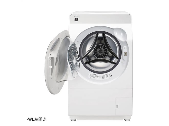 SHARP ES-U111 洗濯乾燥機 プラズマクラスター シャープ、洗濯11kg/乾燥6kgのプラズマクラスタードラム式洗濯