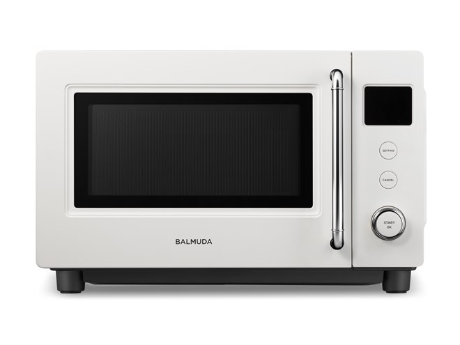 バルミューダ、コンパクト設計の単機能電子レンジ「BALMUDA The
