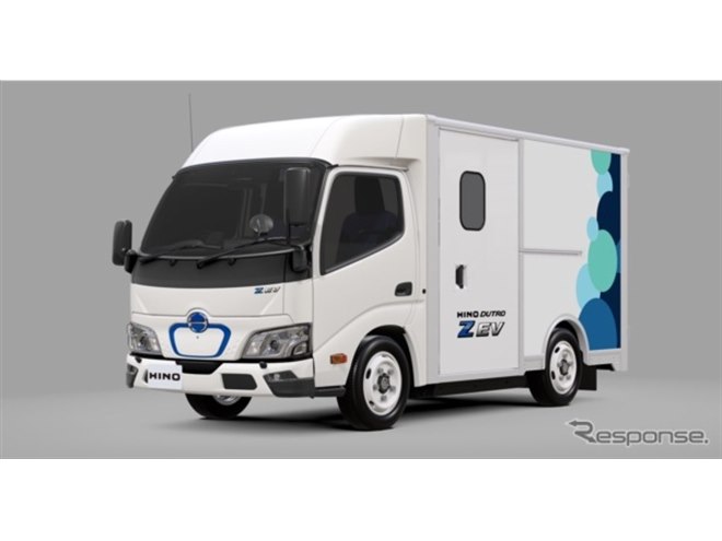 日野自動車、電動トラック中心に5モデル初公開へ…ジャパンモビリティ