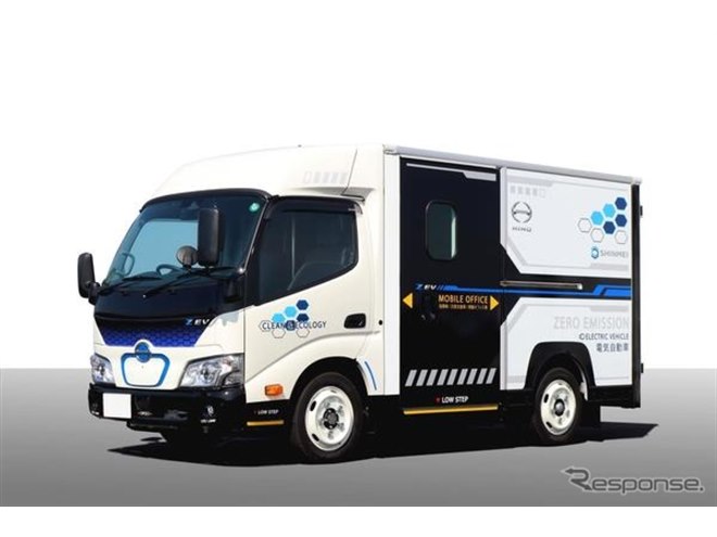 日野自動車、電動トラック中心に5モデル初公開へ…ジャパンモビリティ
