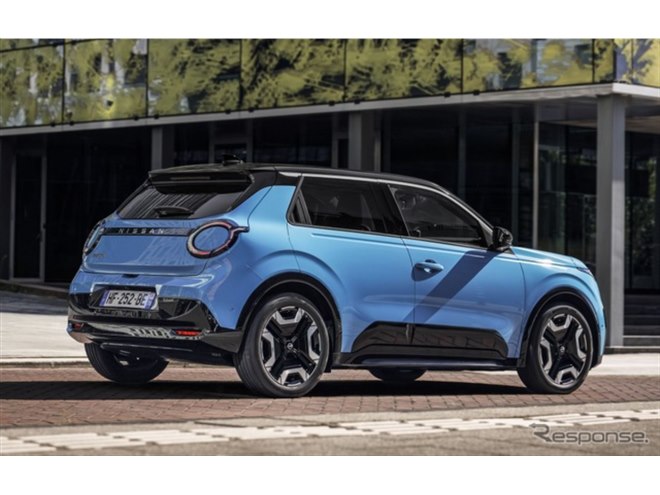 日産『マイクラ』新型、全車EVで約320万円から…英国で予約開始 - 価格.com