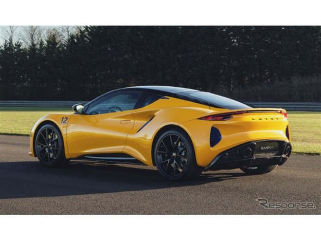 セナのF1マシンにインスパイア、12台限りのロータス『エミーラ』が公開