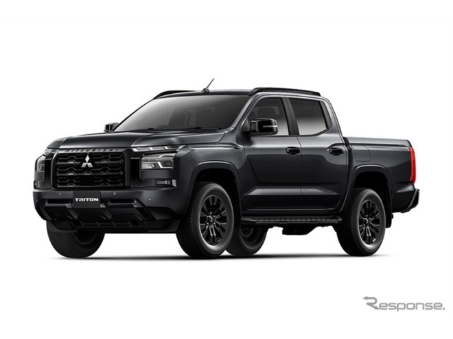 三菱『トライトン』に「BLACK Edition」、ブラックアクセントで精悍に