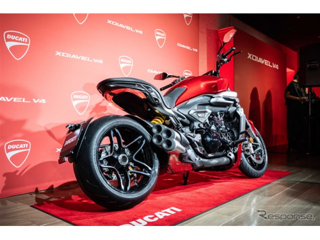 168馬力のクルーザーおかしいだろ」ドゥカティのスポーツ