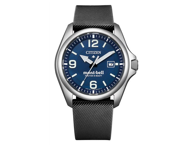 シチズン、mont-bellとのコラボでタフさと実用性を兼ね備えた