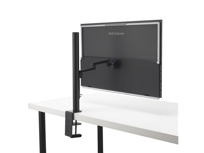 ASUS、3kg未満で持ち運び可能な27型ディスプレイ「ZenScreen MB27ACF