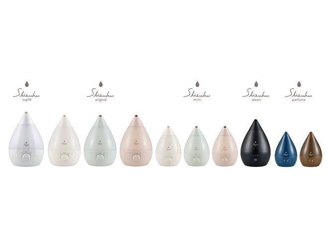 アピックス、累計販売385万台の加湿器「SHIZUKU」シリーズの2025年