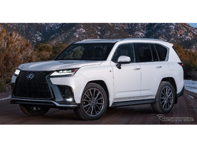 レクサス『LX』、日本にない「F SPORT Handling」設定…米2026年モデル