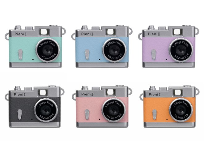 ケンコー、約18gの「トイカメラ Pieni II」に新色「ネモフィラ