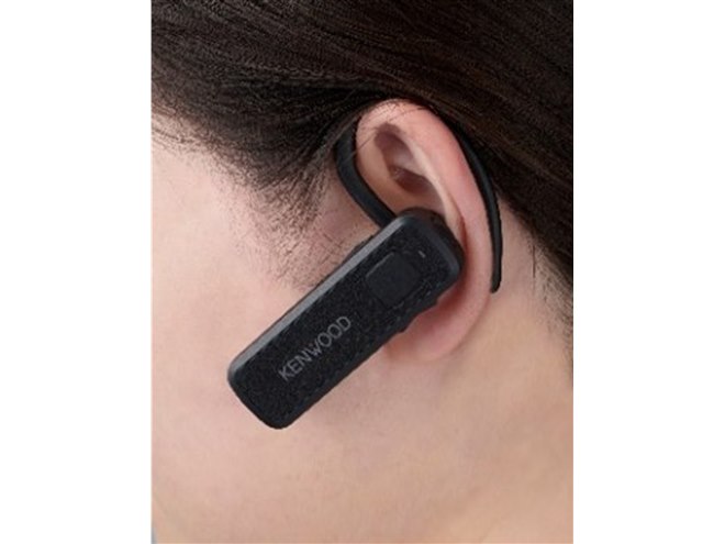 ケンウッド、Bluetooth対応の片耳タイプワイヤレスヘッドセット「KHS