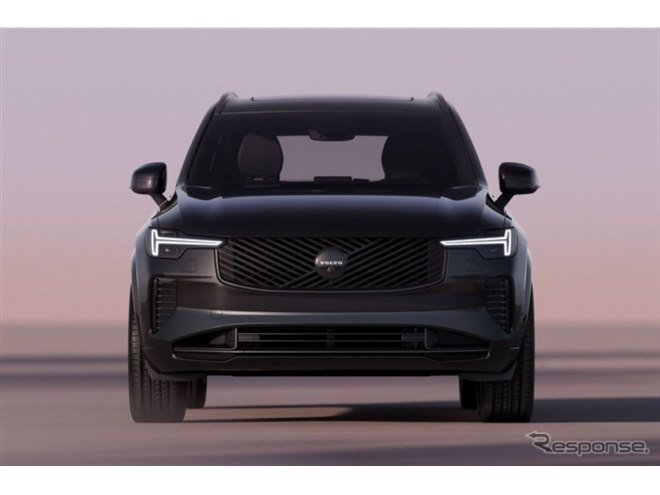 ボルボ『XC90』に「ブラックエディション」、グリルやホイールを高光沢