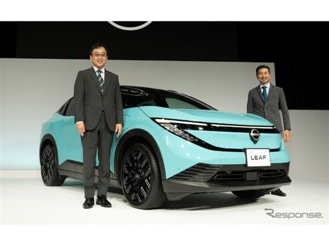 日産『リーフ』新型は518万8700円から、航続702km…10月17日受注開始