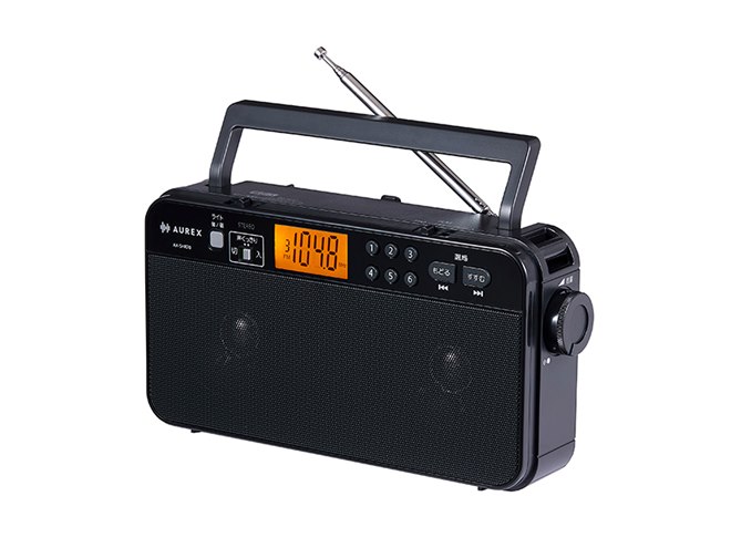 東芝、声くっきり機能とLEDライトを搭載したステレオホームラジオ「AX